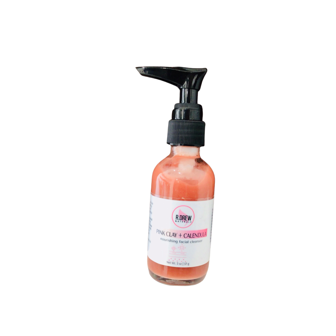 Pink Clay & Calendula Face Cleanser