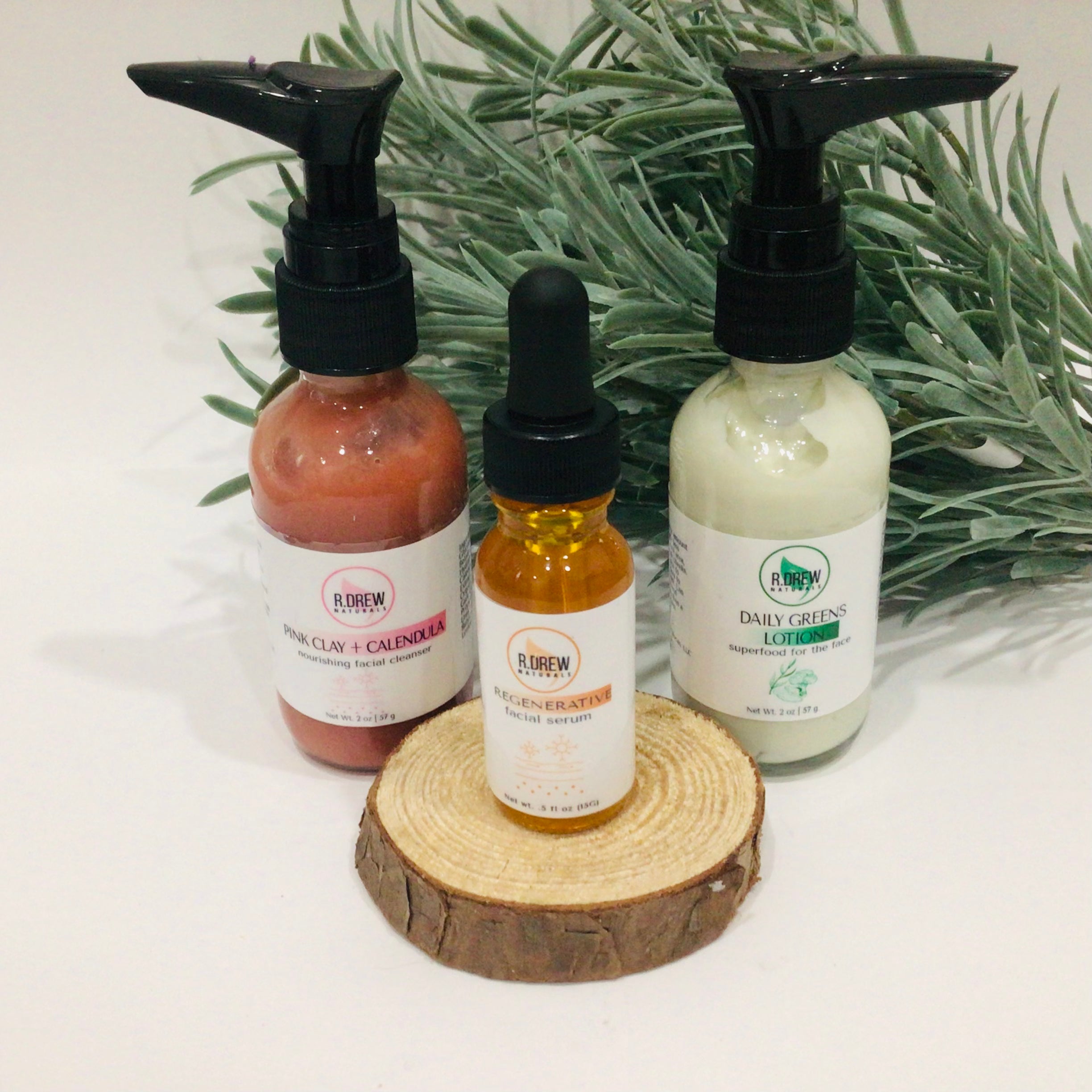 Pink Clay & Calendula Face Cleanser