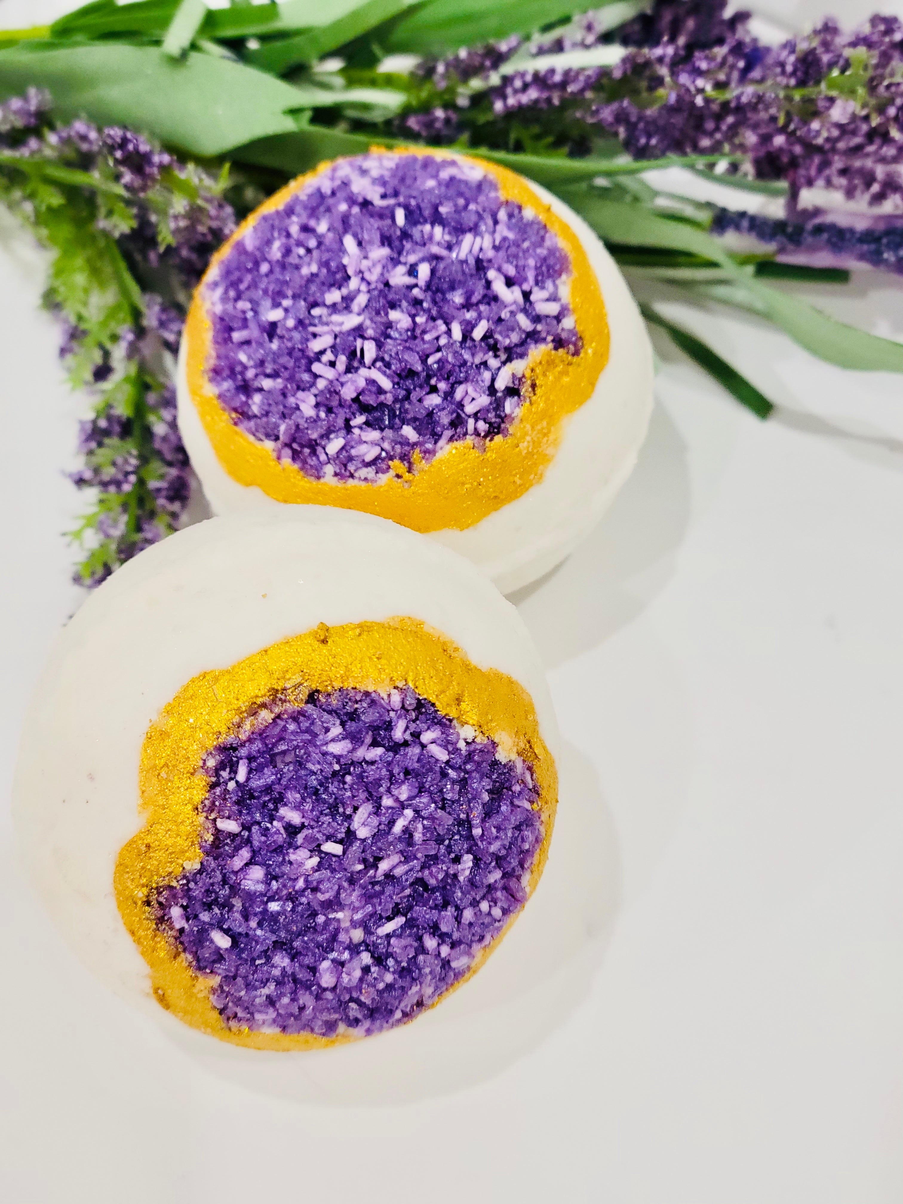 The Amethyst Bath Bomb