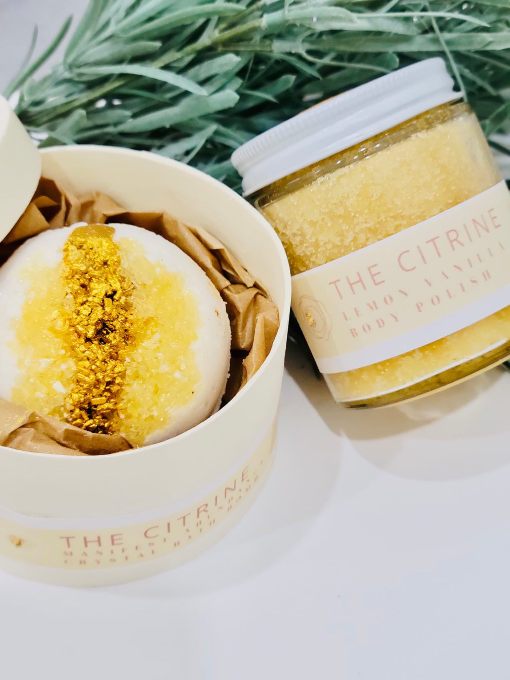 The Citrine Bath Bomb
