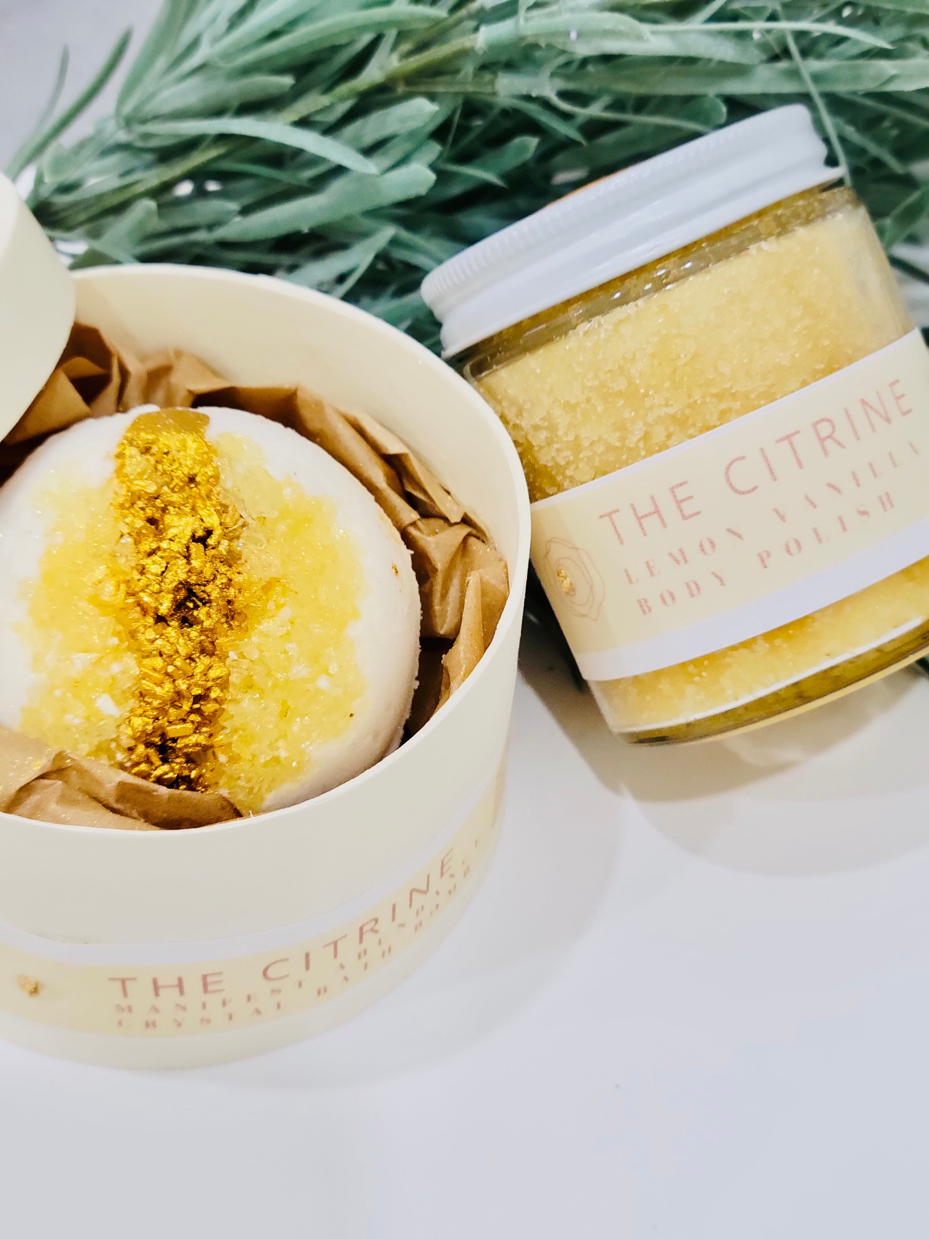 The Citrine Bath Bomb